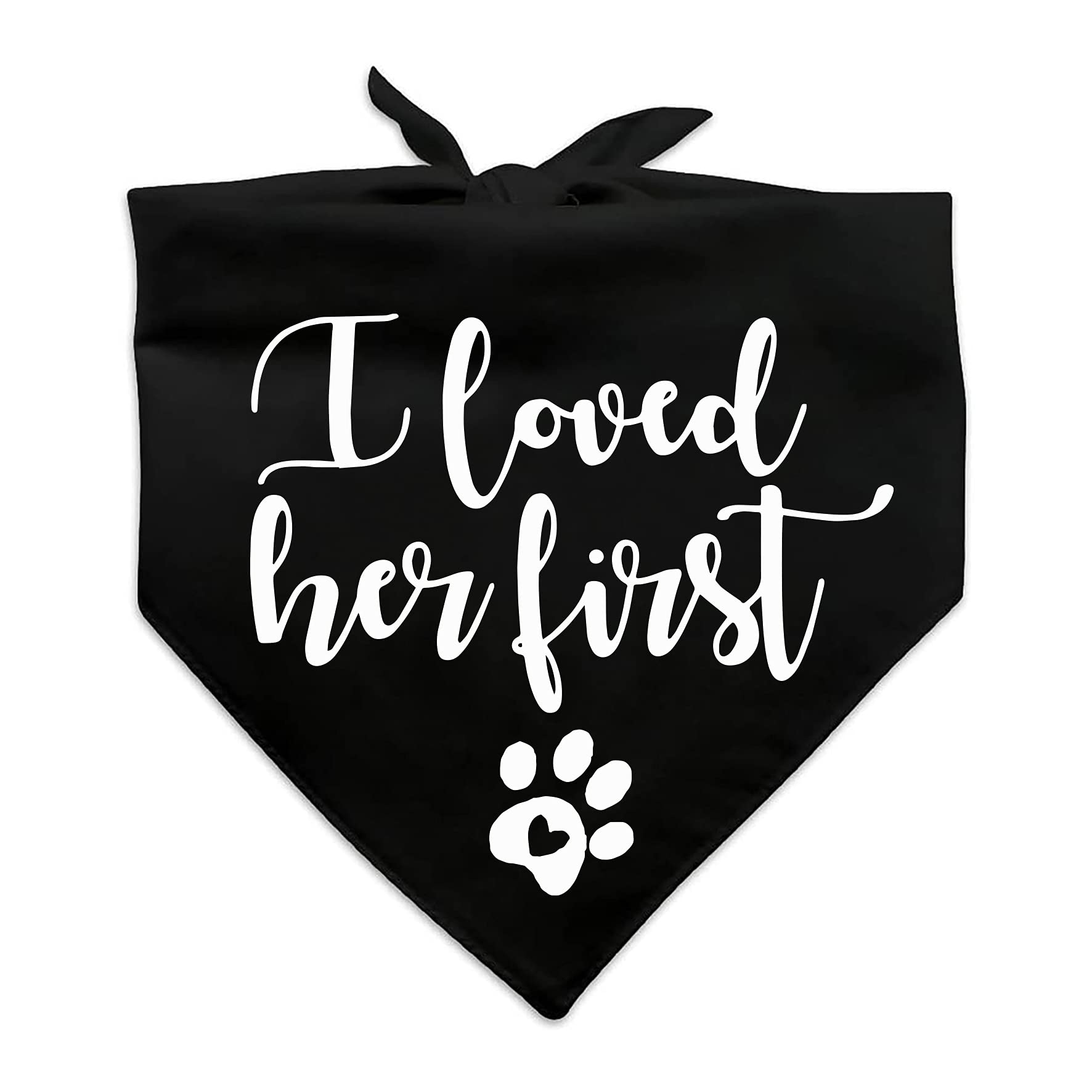 easycozy - Pañuelo de compromiso divertido para mascotas, perros, gatos, pañuelos, ideal para amantes de perros, propietarios, bodas, accesorios para fotos