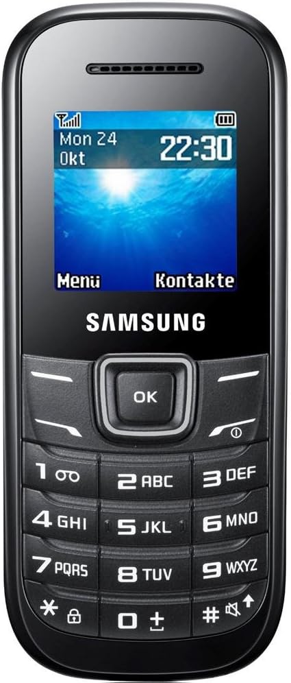 E1200i 1.52" 66g Black - mobile phones (Single SIM, Calendar, Lithium-Ion (Li-Ion), 2G, 128 x 128 pixels, TFT)