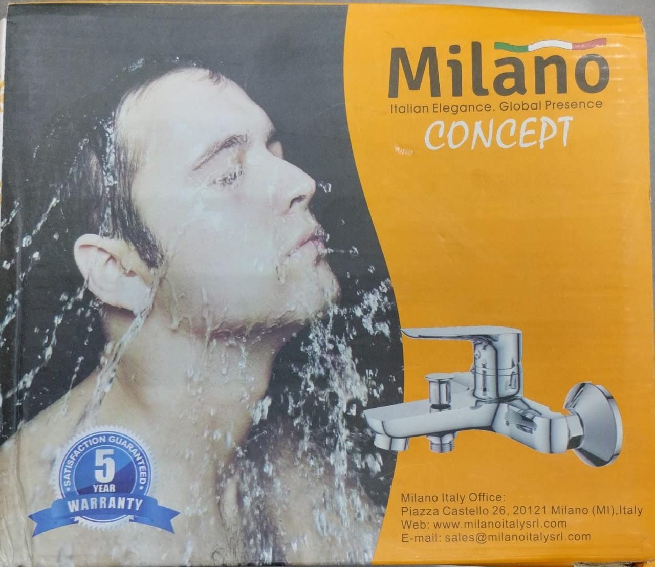 MILANO CONCEPT BATH SHOWER MIXER
