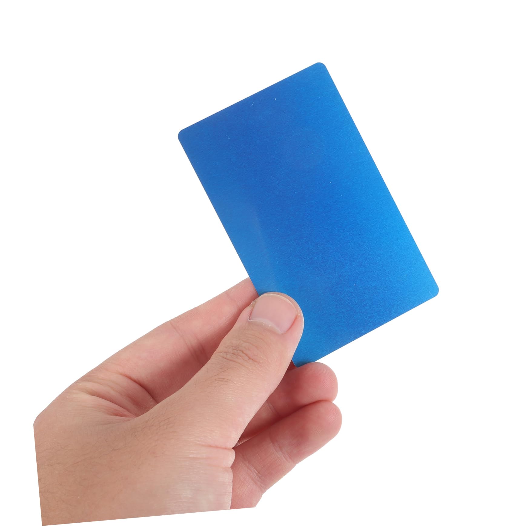 SHINEOFI 5 Juegos Tarjeta Tarjetas De Visita De Metal Para Grabar Tarjetas De Presentación Grabado De Productos En Tarjeta De Visita Grabada Aluminio 25 Piezas * 5
