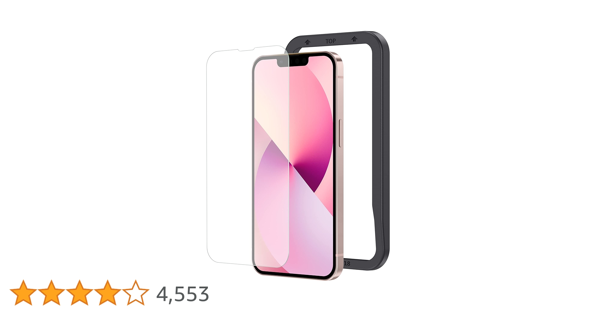 ほぼ未使用（本体交換品）☆iPhone13 mini（128GB）☆保護フィルム iPhone 13 mini ガラスフィルム 液晶保護フィルム 全画面保護 ソフト