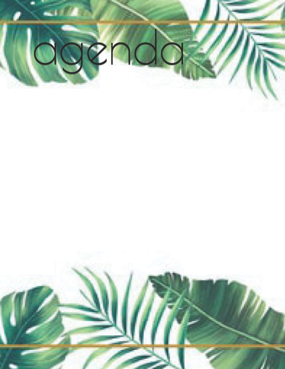 agenda sans note 52 semaine (fourniture bureau et scolaire)