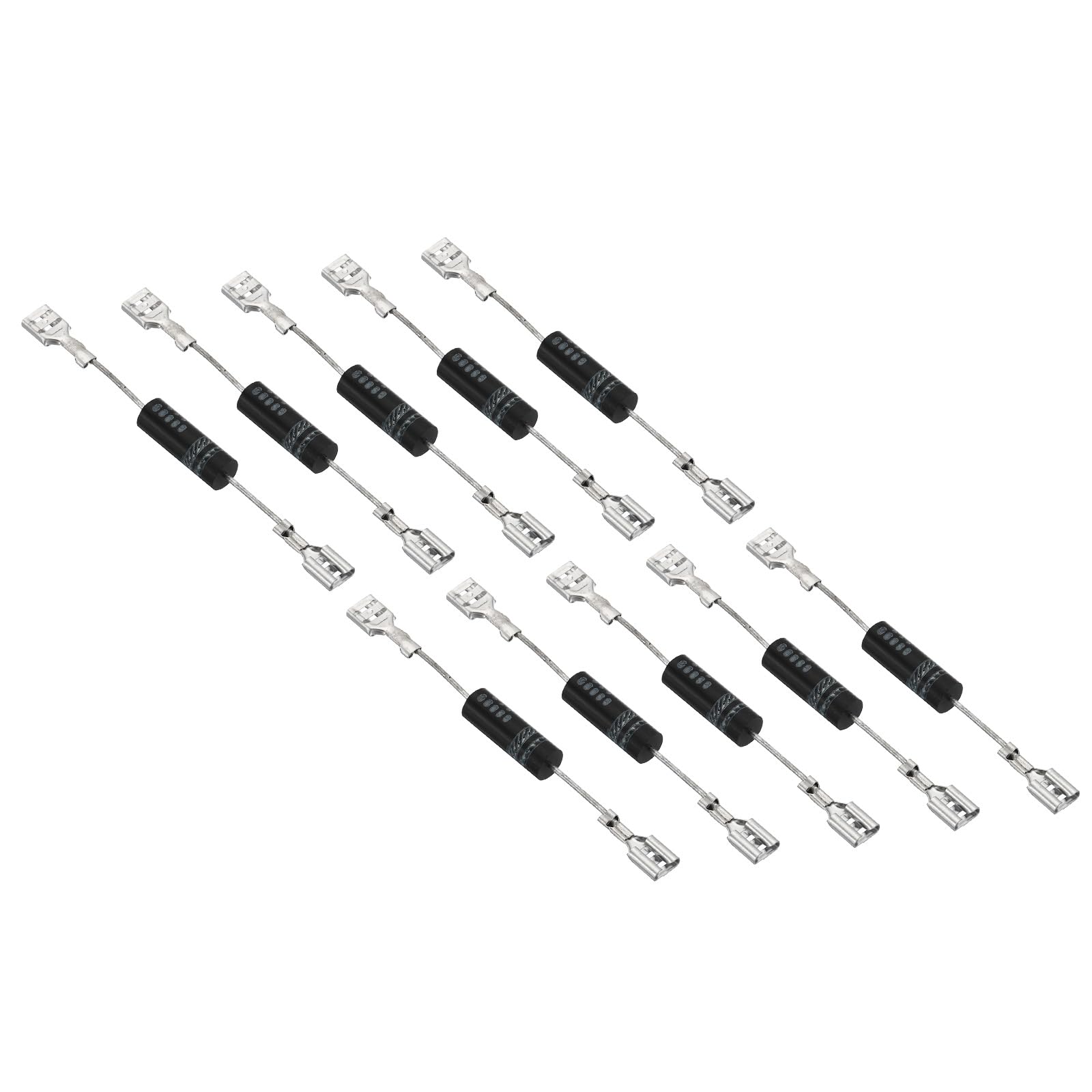 PATIKIL Microwave Diode, 10 Pack Bidirectional Universal Replacement Part for Most Universal Microwave Oven