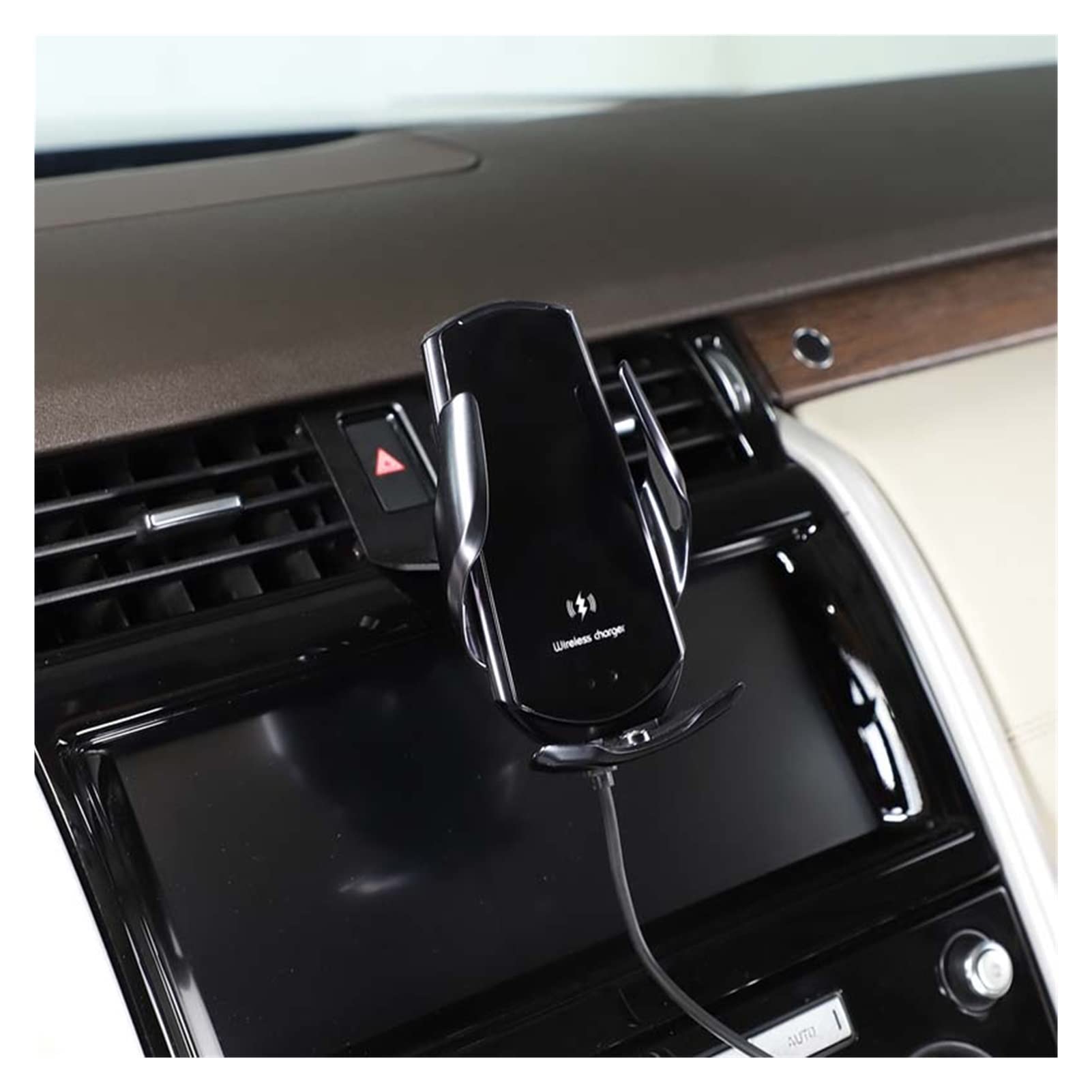 HTHRRFE Kompatibel mit Land Rover Discovery 5 LR5 2017-2022 Auto Armaturenbrett Mittelkonsole Handyhalter Navigationshalterung Innenausstattung(Style C)