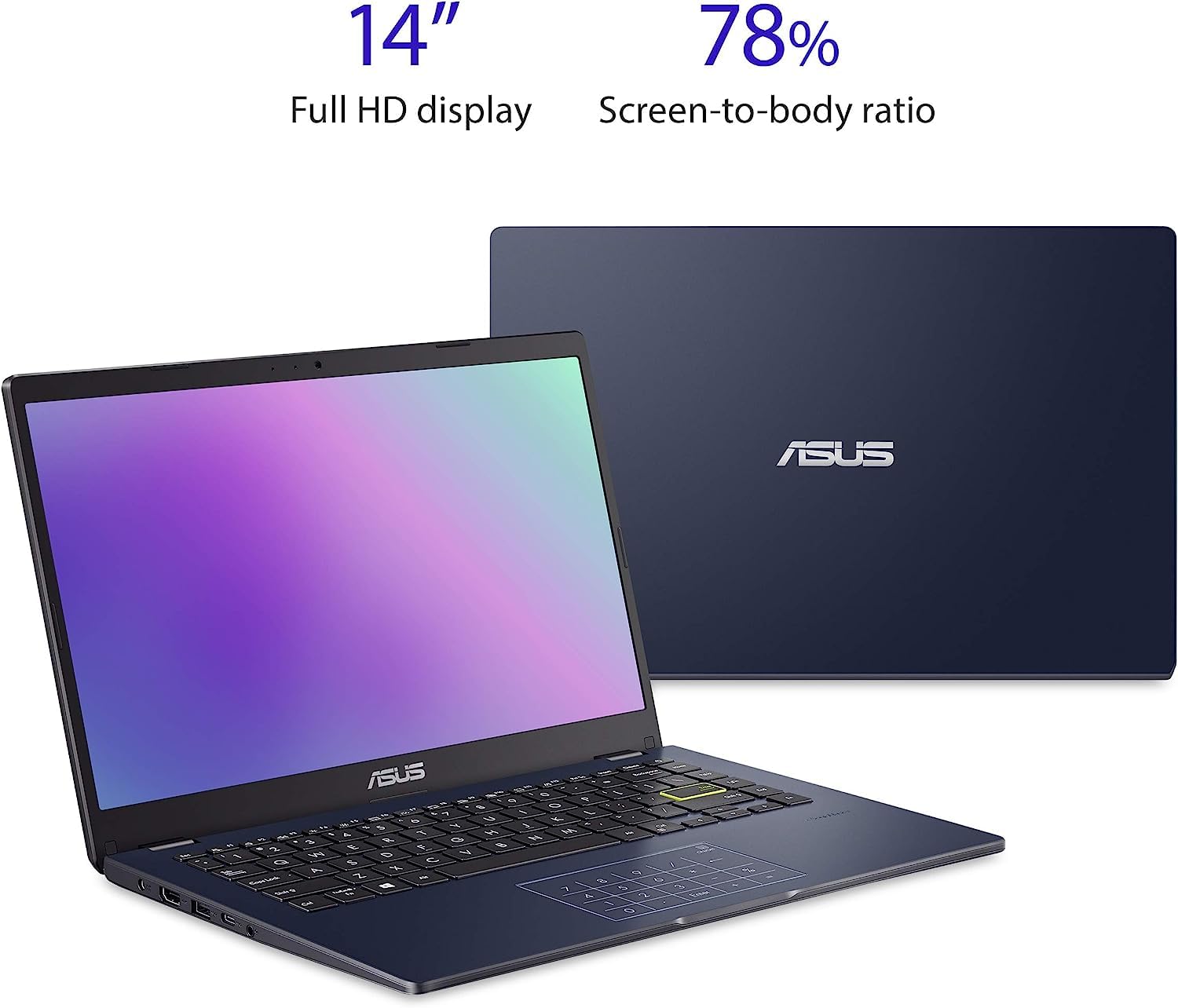 Amazon.com: ASUS VivoBook L410MA en Star Black Intel Celeron hasta