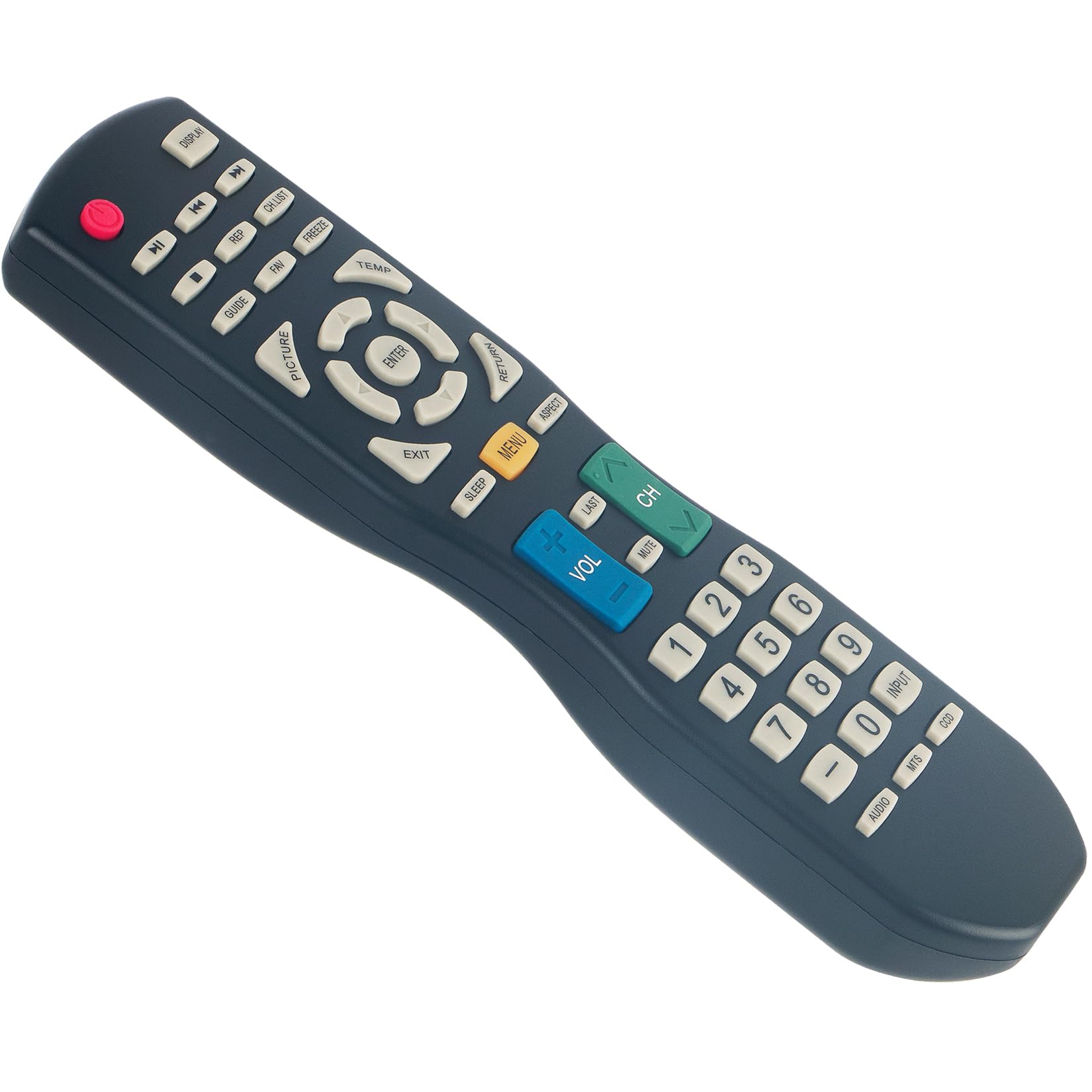 Replacement Remote For Vidao 4K Ultra HD TVs - Compatible With 50V41UHD, 55V41UHD & More