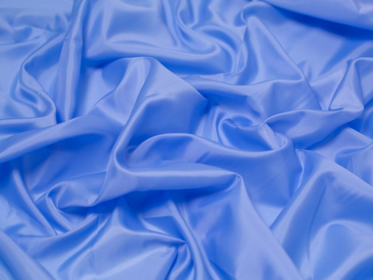 Minerva Core Range Anti Static Supersoft Lining Apparel & Dress Fabric 286 Blue - Lightweight & Suitable for Dressmaking - Approx Width: 160cm / 64" - Sold per metre