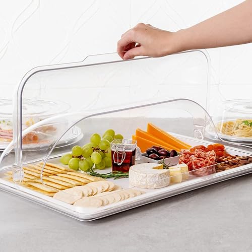 Miniatura 5 de Restaurantware Cater Tek - Cubierta de placa de policarbonato transparente, tamaño completo, 21 x 13 14 pulgadas, 1 x 1 BX, transparente, caja de 1