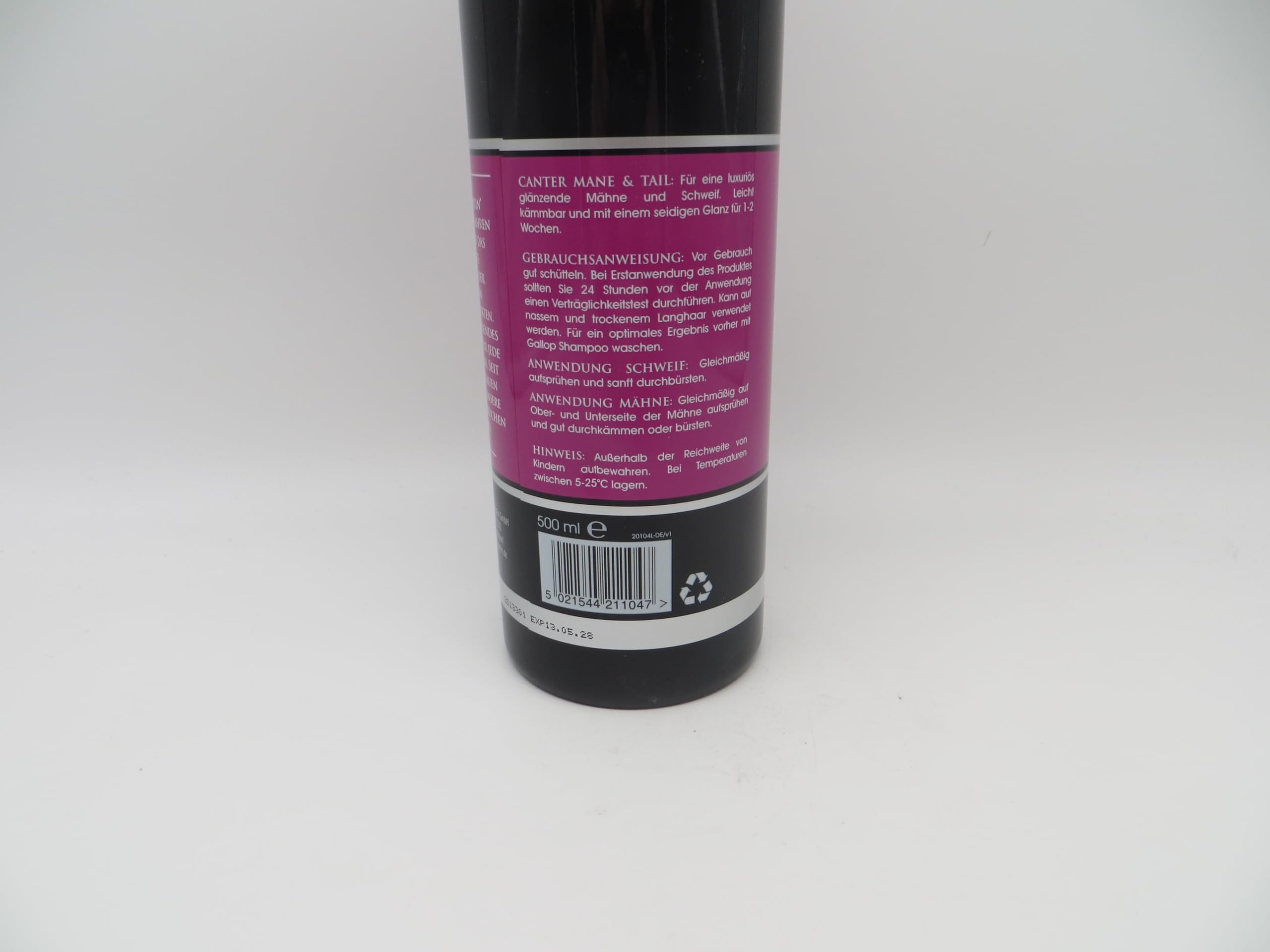 Carr & Day & Martin Canter Mane & Tail Balsamo spray per coda e criniera, 500 ml
