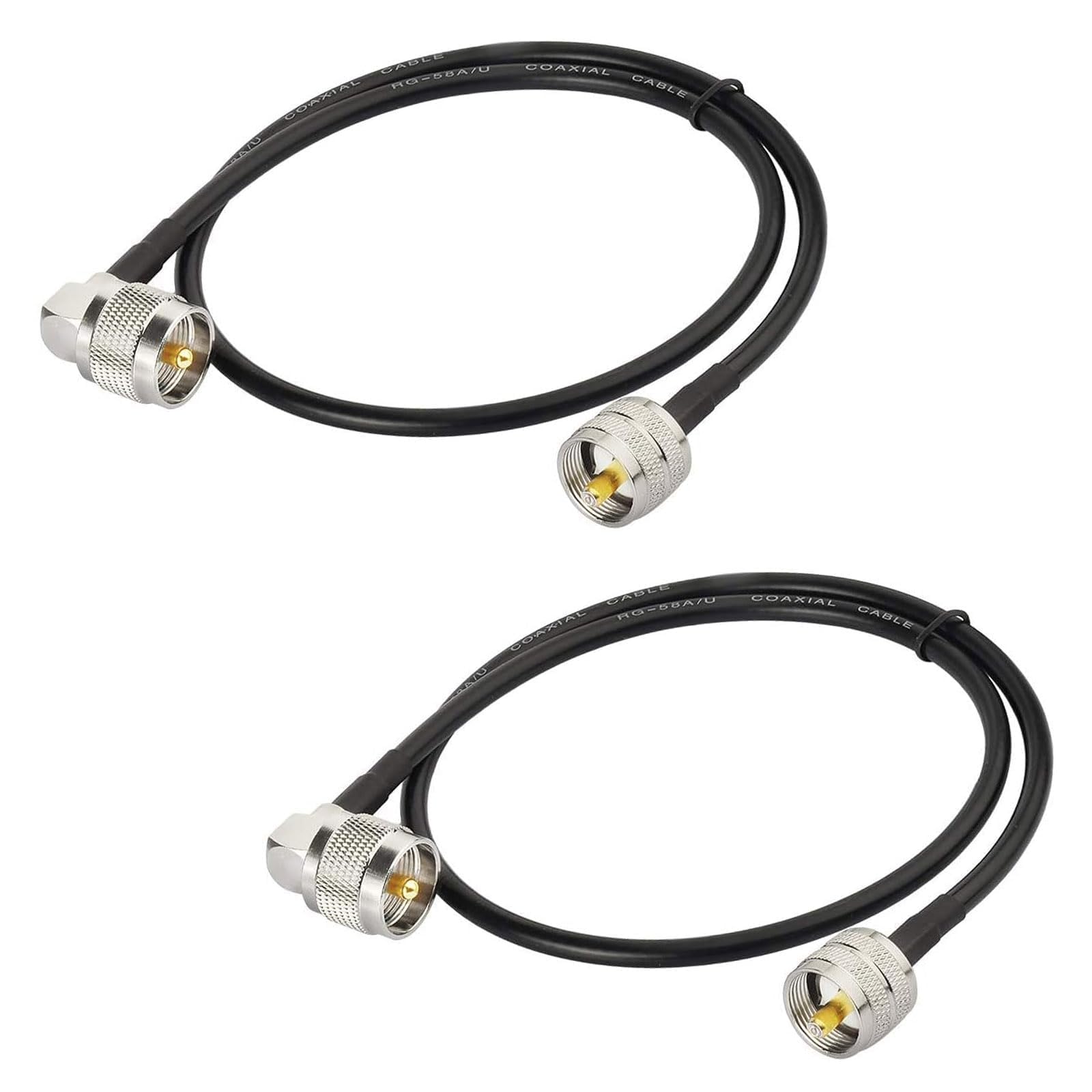 Amazon.com: Superbat PL-259 Jumper Cable UHF (Pl259) Male to Male