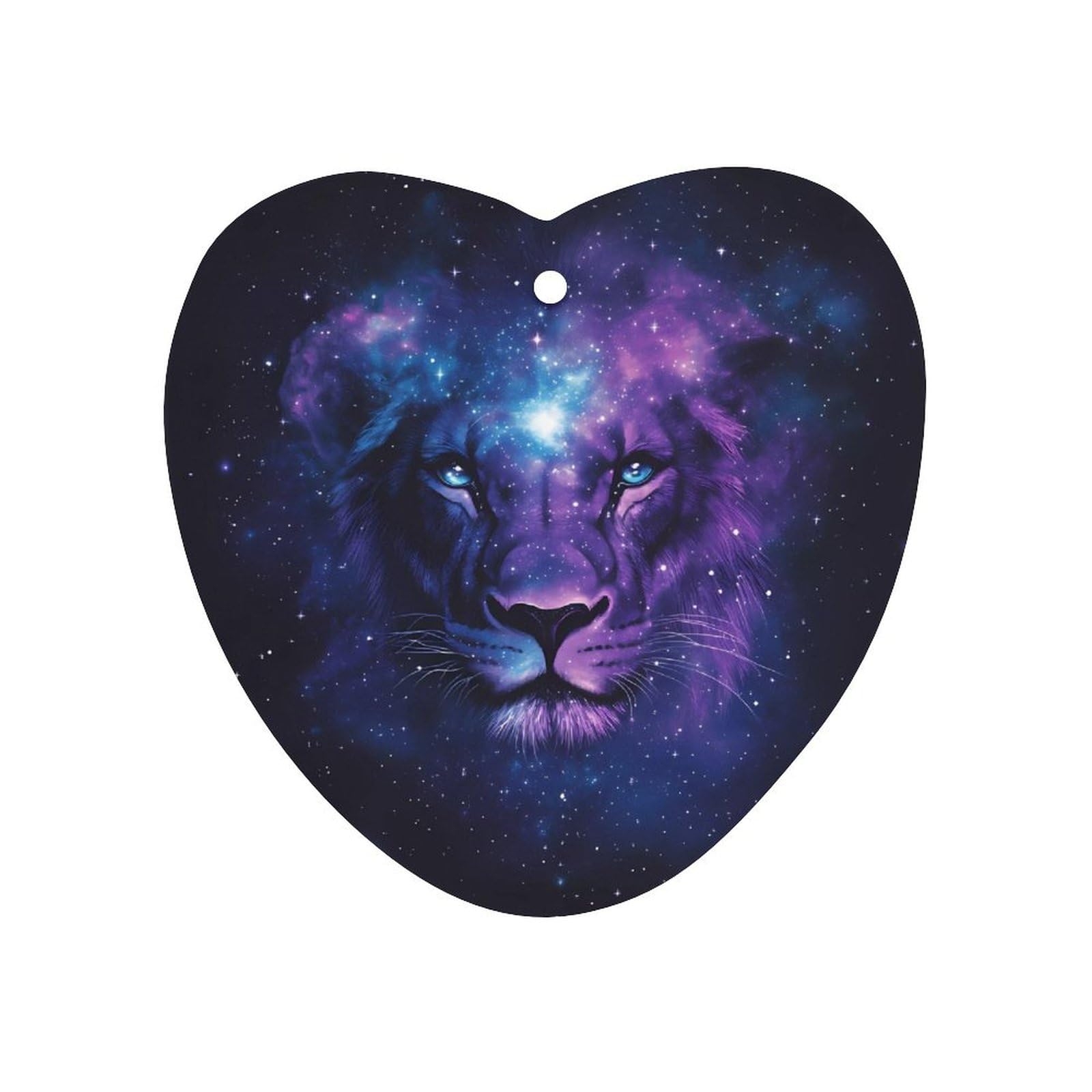 Celestial Lion Car Air Freshener Hanging Aromatherapy Tablets for Car Accessories Love form
