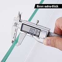 Vista 5 de KES A2021 - Estante de 20 pulgadas de cristal templado de 516 pulgadas (8 mm) de espesor