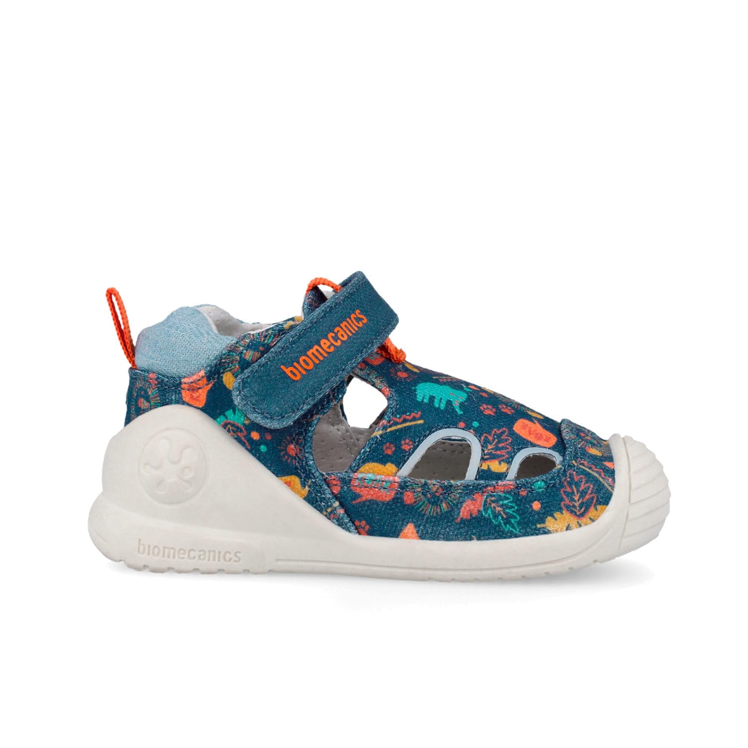 Biomecanics Sandalias de Lona con Estampado Azules Infantil