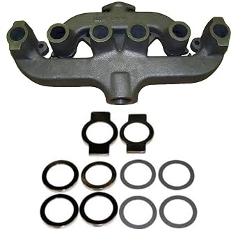 One New Manifold & Gasket Kit Fits Allis Chalmers D17, WD-45 Models Interchangeable with 229416, 70229416, 70229958