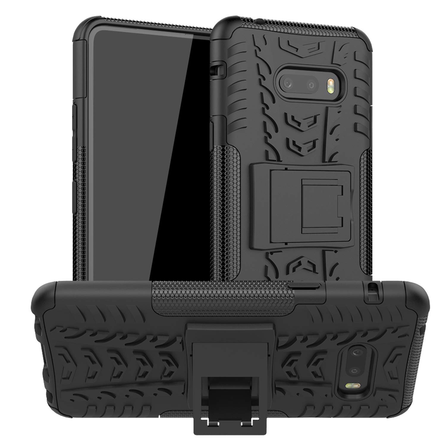 ShopByShop Back Cover Shock Proof Duel Layer Hybrid Armor with Kickstand Wheel Pattern Back Cover Case for LG G8X ThinQ -Black (B08MWM1ZNW) Amazon Price History, Amazon Price Tracker