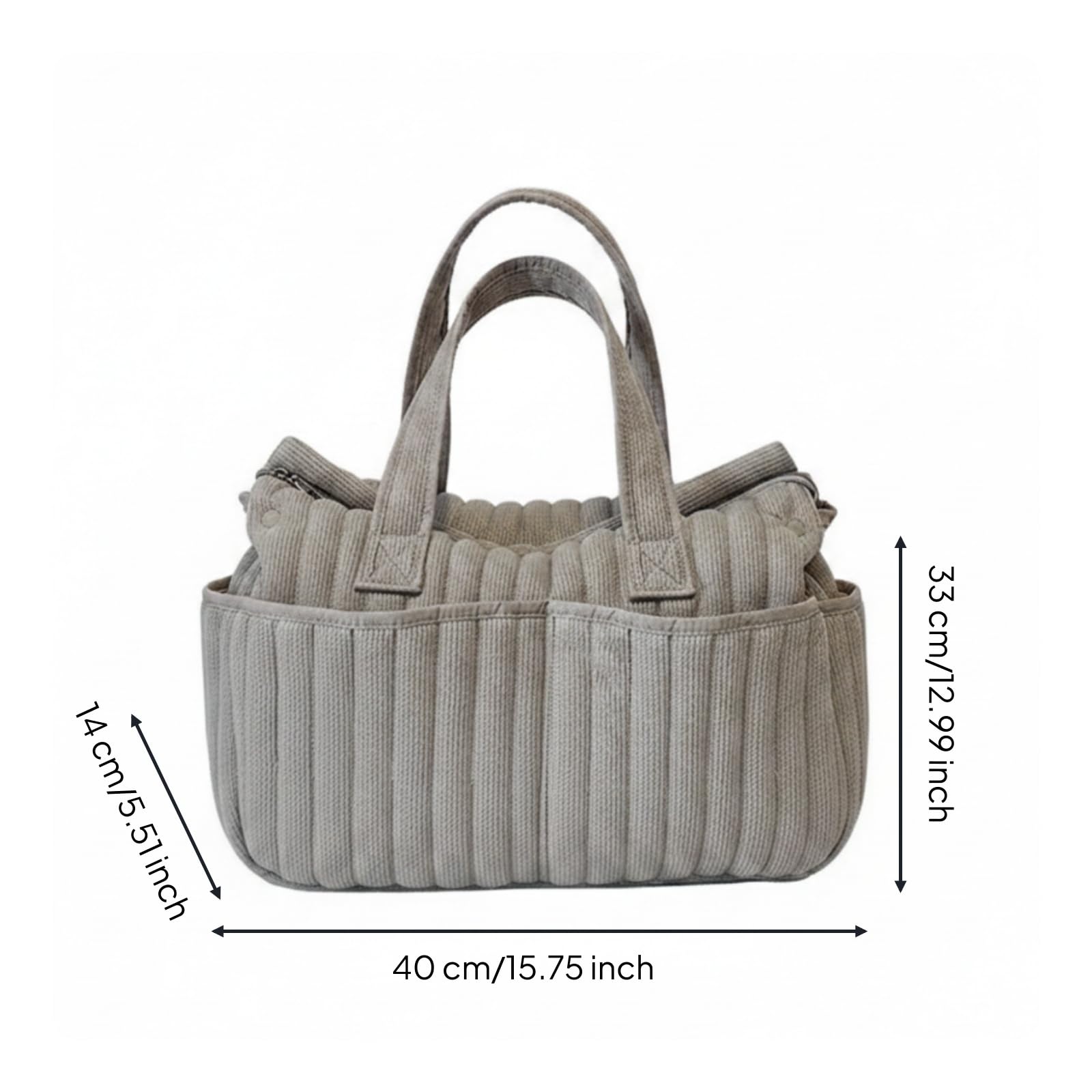Bolso Maternidad Acolchado Suave Bolsa Esponjoso para, Padres, Viajes