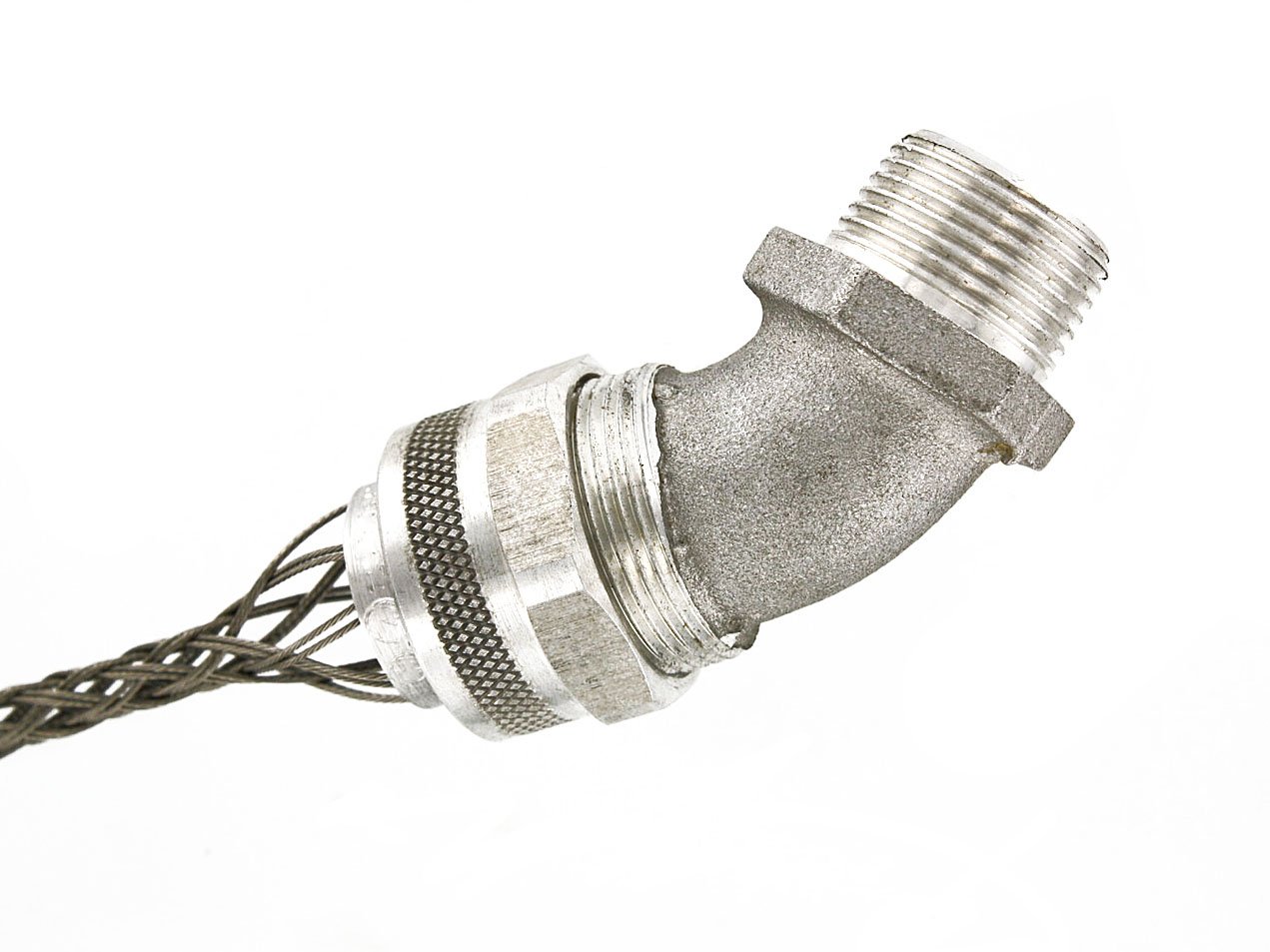Leviton corps en aluminium Deluxe connecteur étanche 45 degrés