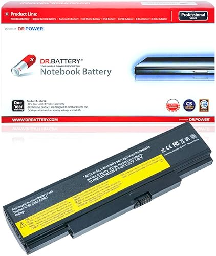 Miniatura 1 de DR. BATETRY 4X50G59217 45N1759 45N1762 - Batería para portátil compatible con Lenovo ThinkPad E550 E550c E555 E560 E565 Series 3INR1965-2 45N1758