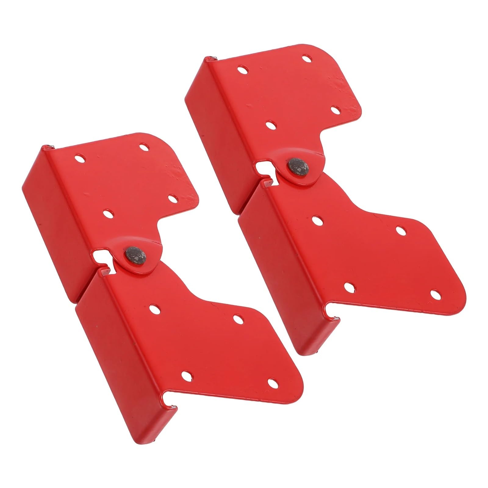 Zylven One Color Attic Ladder Hinge 2Pcs Aluminum Alloy Folding Ladder Accessories Hardware Hinges Reinforcement Parts For Telescopic Ladders Replacement For Home And Engineering Use