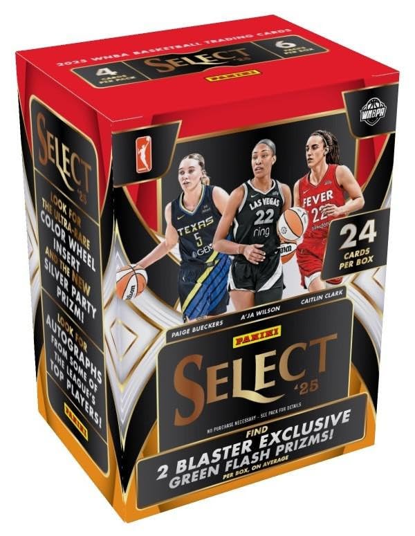 2025 Panini Select WNBA Basketball Hobby Blaster Box : Amazon.ca