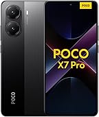 Xiaomi POCO X7 Pro - Smartphone de 12+512GB, Pantalla CrystalRes 1.5K 120Hz AMOLED, MediaTek Dimensity 8400-Ultra, Cámara de 50 MP, 90W HyperCharge, Cargador no Incluido, Negro (Versión ES)
