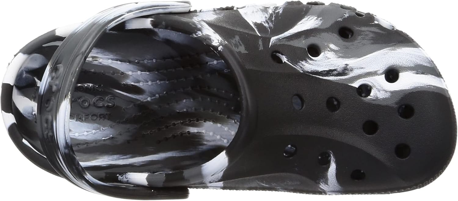 Crocs Boys' Baya Marble Clogs