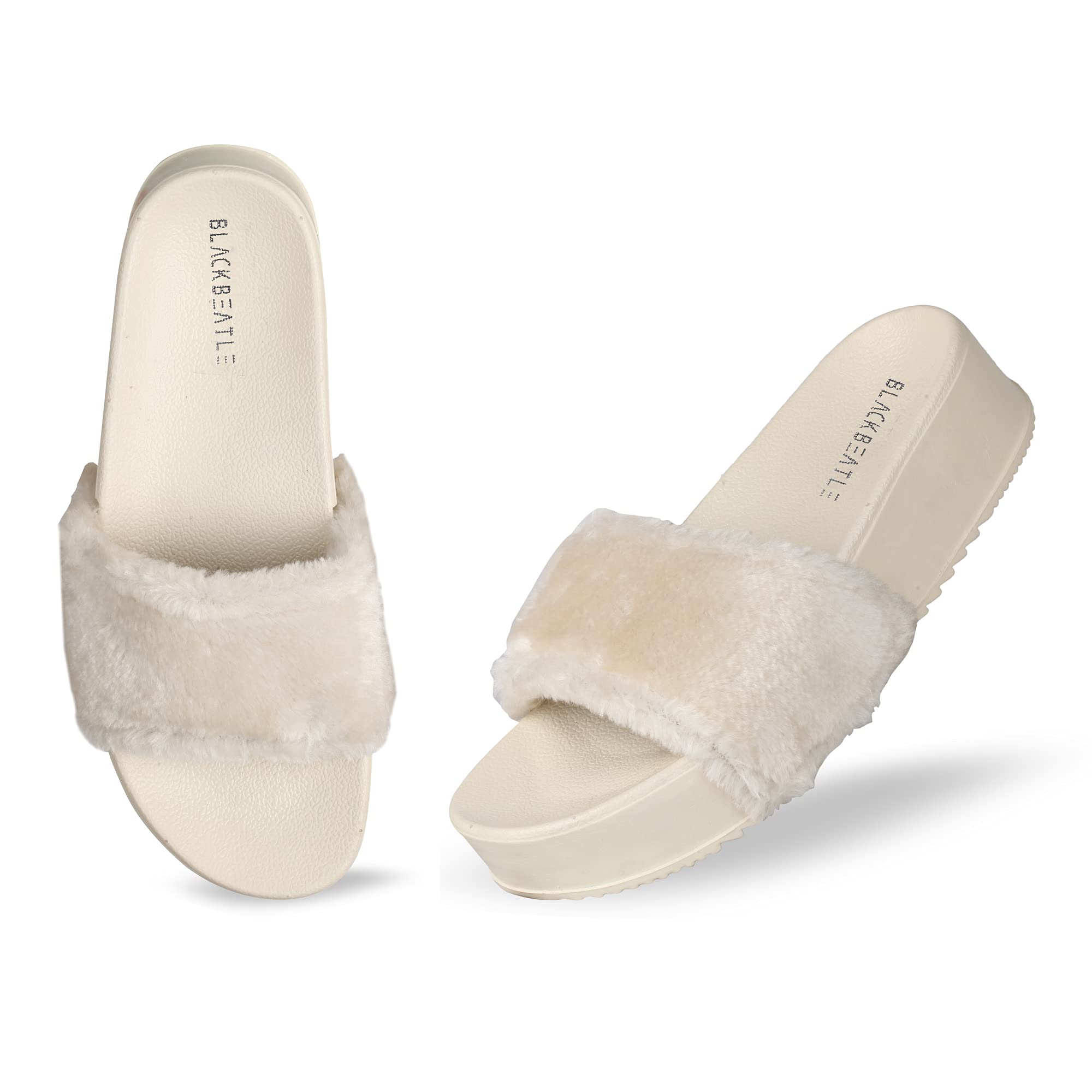 blackbeatle Furheel flip flops for Women, Cream, 39(Euro) (B09C3J32DF) Amazon Price History, Amazon Price Tracker