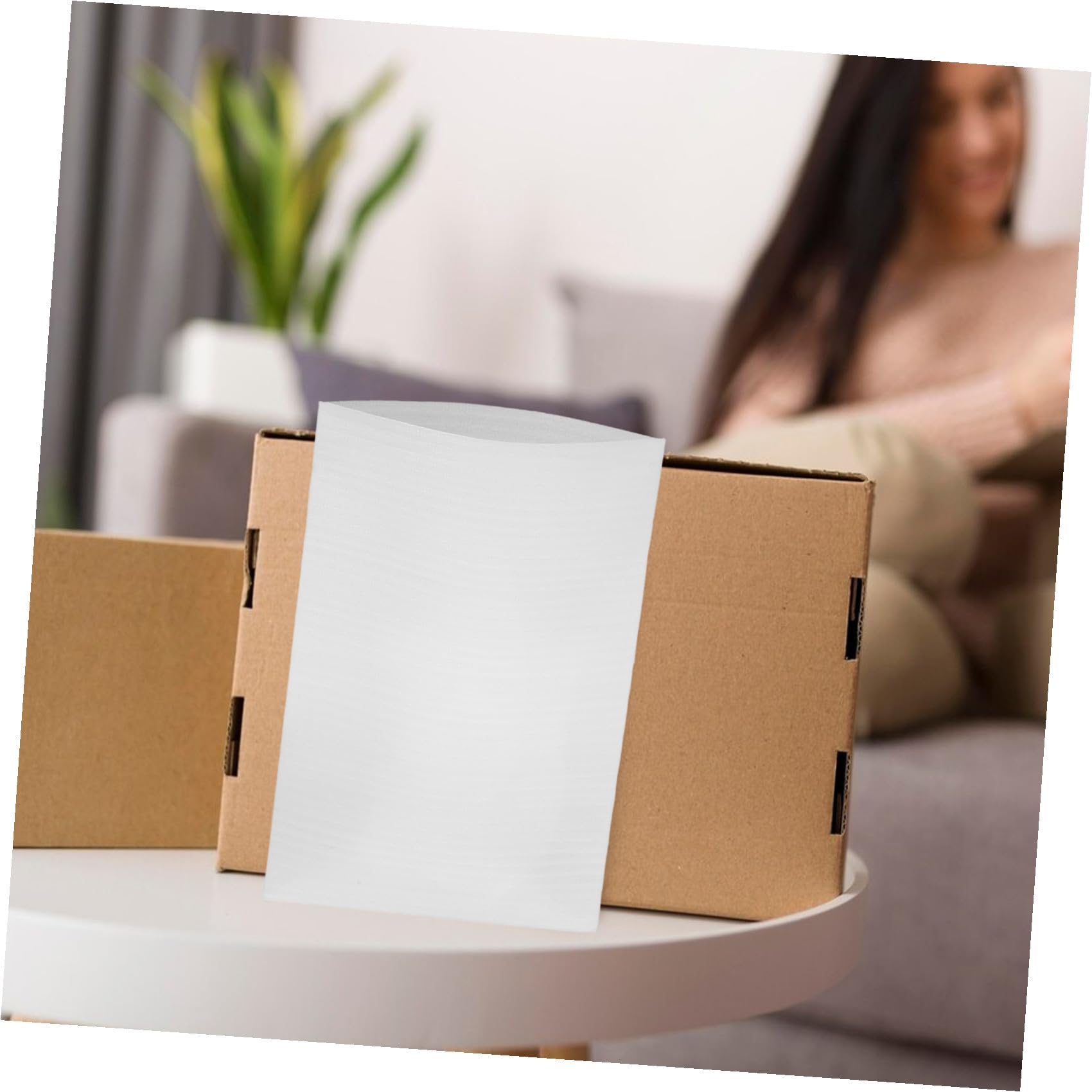 100 Paquet en Mousse Epe Blancs pour Protection Anti-chocs et Emballage Mousse, pour Meubles et Verres Fragiles Lors Transport