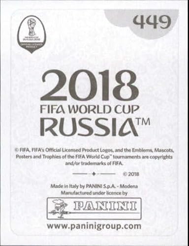 Miniatura 2 de 2018 Panini World Cup Stickers Russia #449 Mario Gotze Germany Official Album Stickers in Raw (NM or Better) Condition