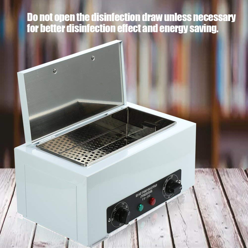 Cocoarm Esterilizador Manicura Profesional Autoclave Esterilizador Esterilizador De Herramientas Uñas Esterilizador Para Instrumentos Esterilizador De Uñas Esterilizador De Aire Caliente Esterilizado