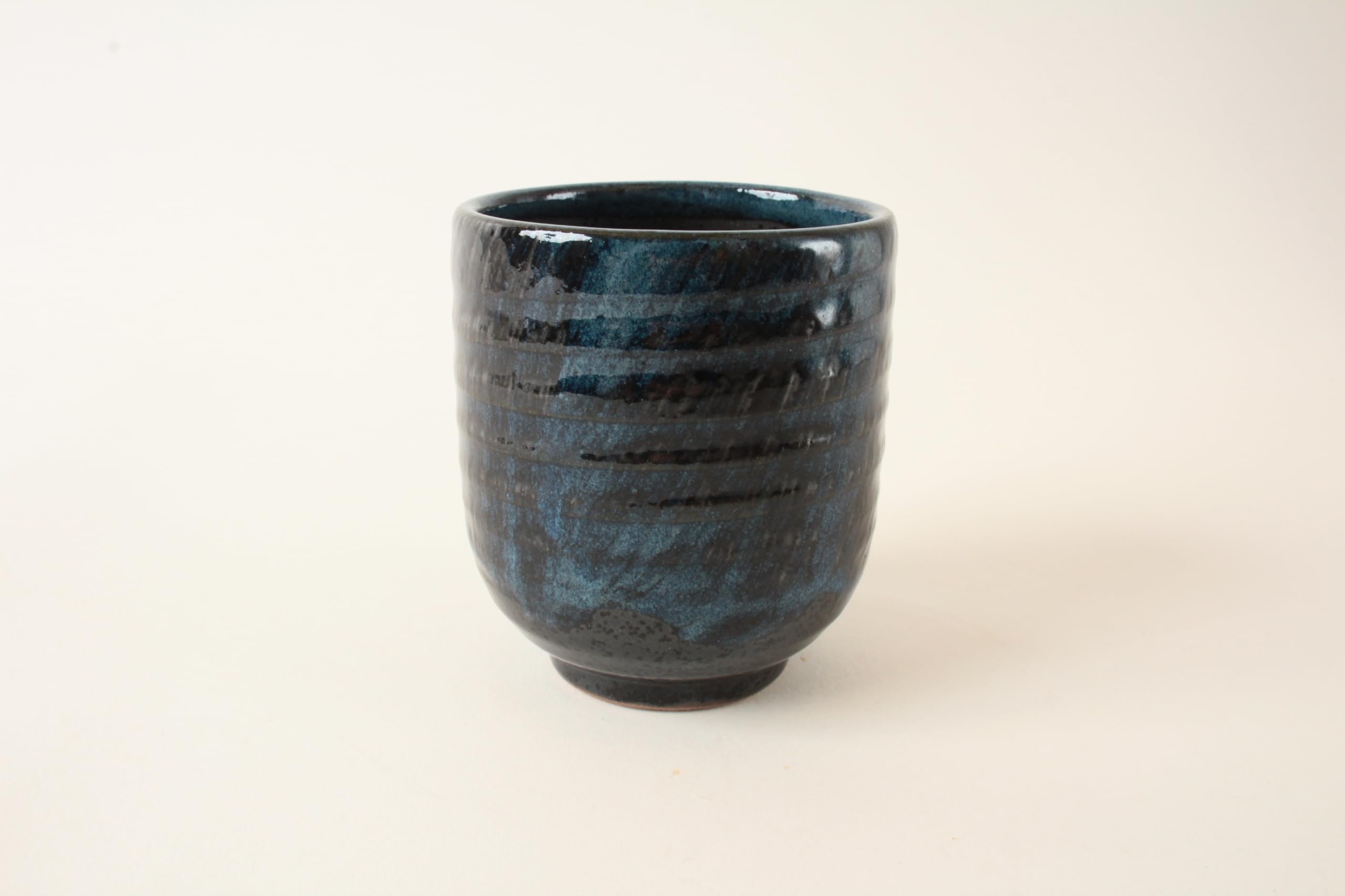 Mino ware MMY002 MMY002 Tazza da tè in ceramica giapponese Chawan Chubby 297,7 g, prodotta in Giappone (importazione giapponese)