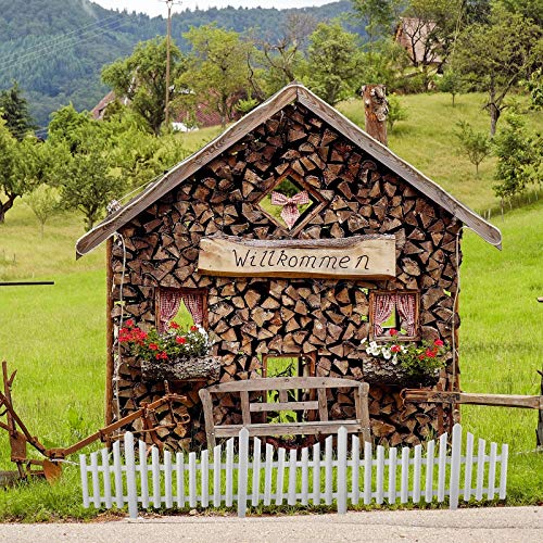 5 Unidades Recinto De Jardim Painel De Cerca De Jardim Decoração Branca Cerca Da Fronteira Do Gramad