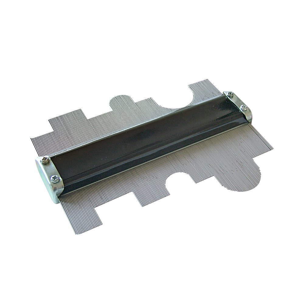 Metrica 72003 Profilometro Professionale, 150 X 85 mm Acciaio Temprato