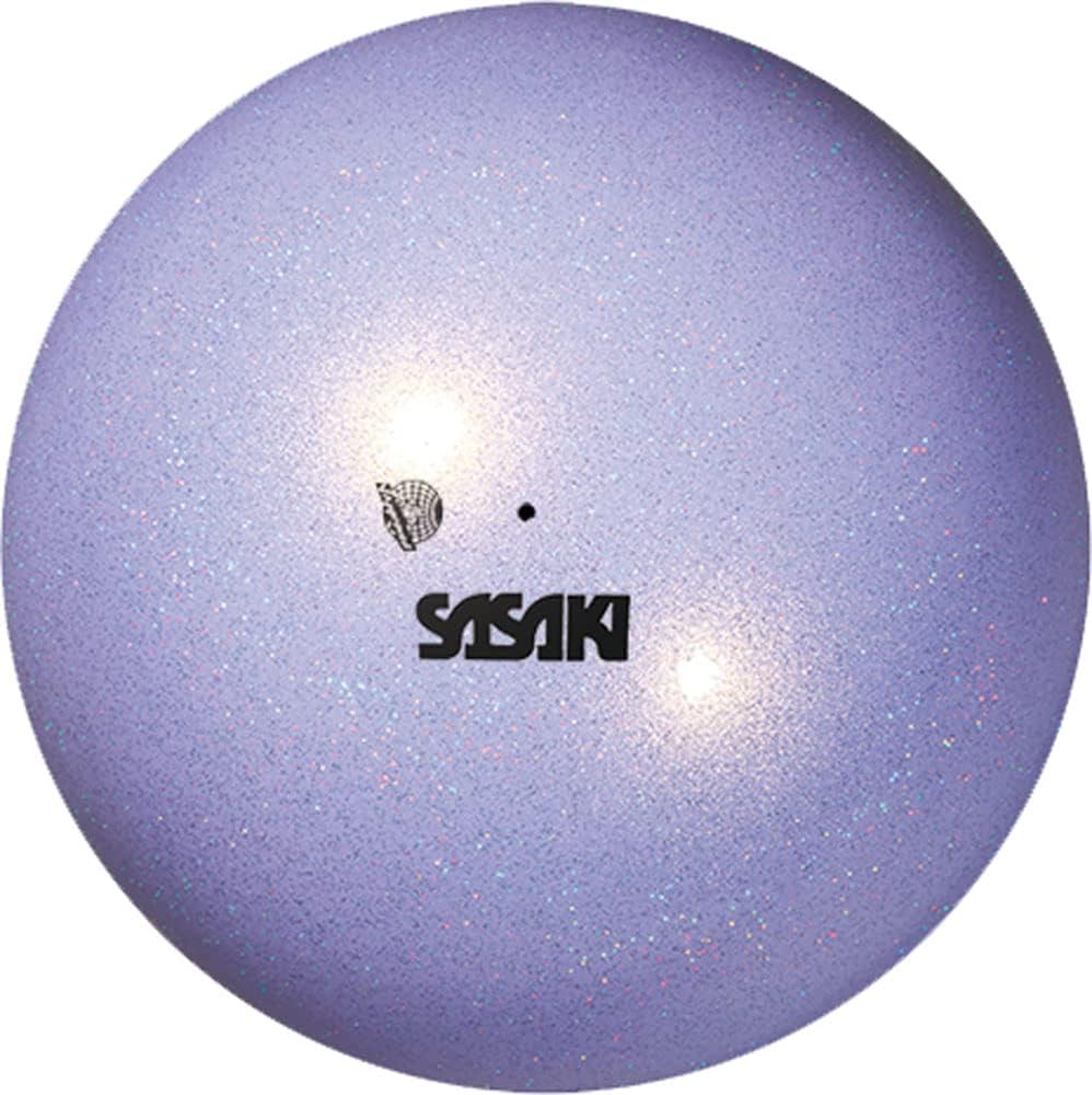 Sasaki M-207AU-F Rhythmic Gymnastics Hand Gear, Ball, International Federation Certified, Japan Association Certified, Aurora Ball, Diameter 7.3 Inches (18.5 cm)