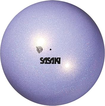 Sasaki M-207AU-F Rhythmic Gymnastics Hand Gear, Ball, International Federation Certified, Japan Association Certified, Aurora Ball, Diameter 7.3 Inches 18.5 cm