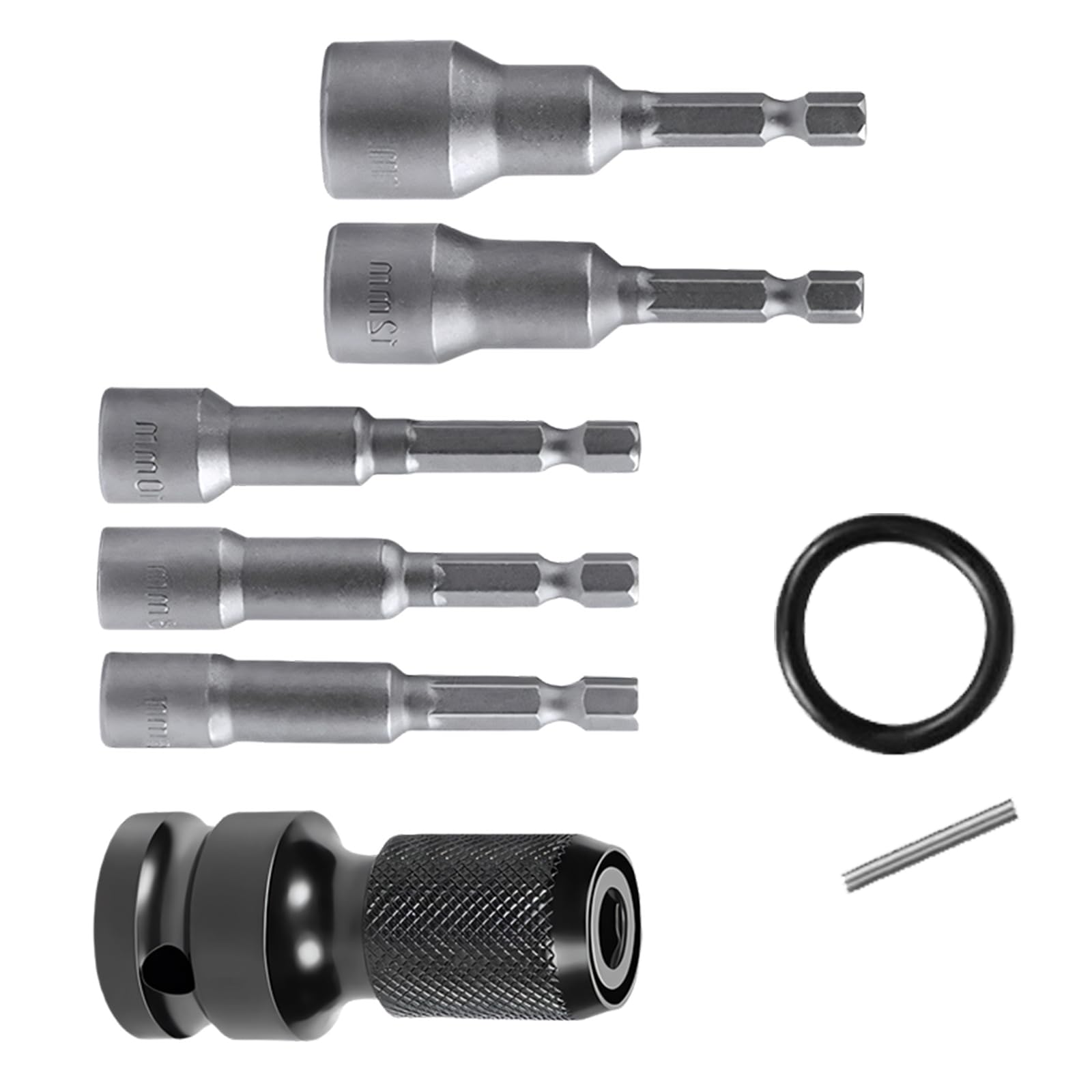 Aqvjd Premium Alloy Steel Wrenches Adapter Set For Converting 1 / 2Inch To 1 / 4Inch Drive For Automotive Repair And Maintenance Electric Wrenches Processor
