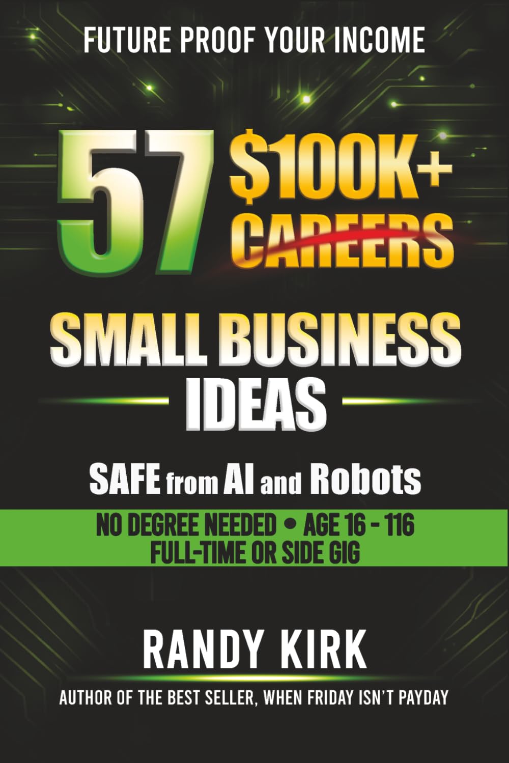 57 $100K + Careers: Safe from AI and Robots (Future Proof Your Income)