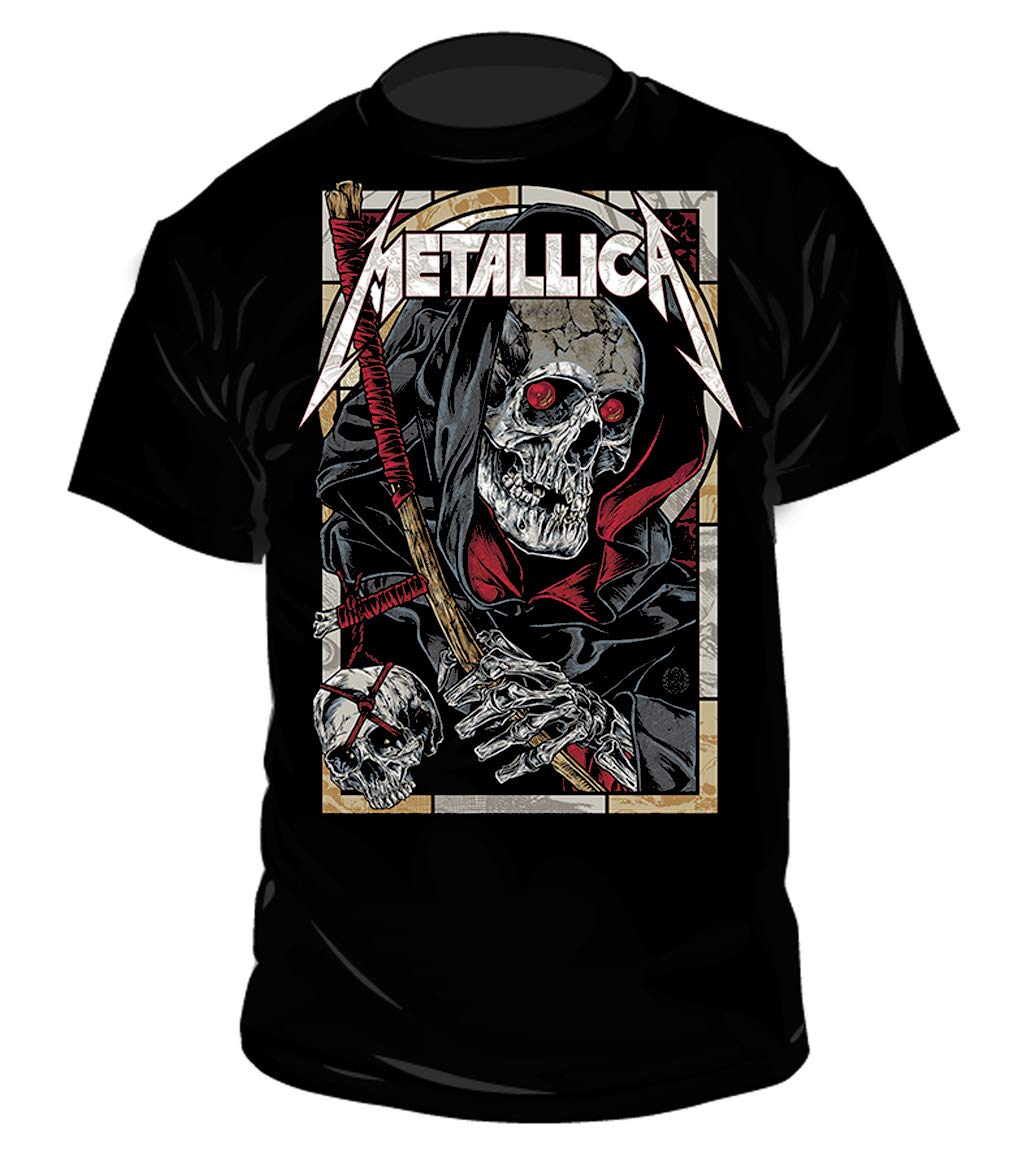 Metallica Death Reaper Black T-Shirt Size L