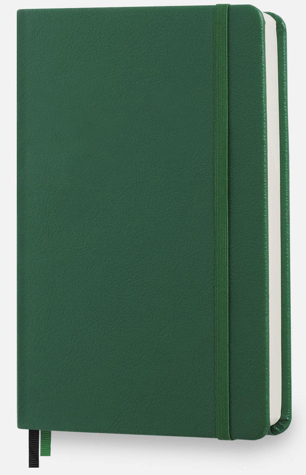 Minimalism Art Klasyczny dziennik do notebooka, format A4, rozmiar 22 x 30 cm, zielony, gładki, pusta strona, 192 strony, twarda okładka, delikatna skóra PU, kieszeń wewnętrzna, wysokiej jakości
