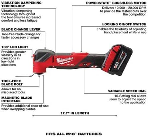 Miniatura 3 de Milwaukee - Herramienta oscilante 2836-21