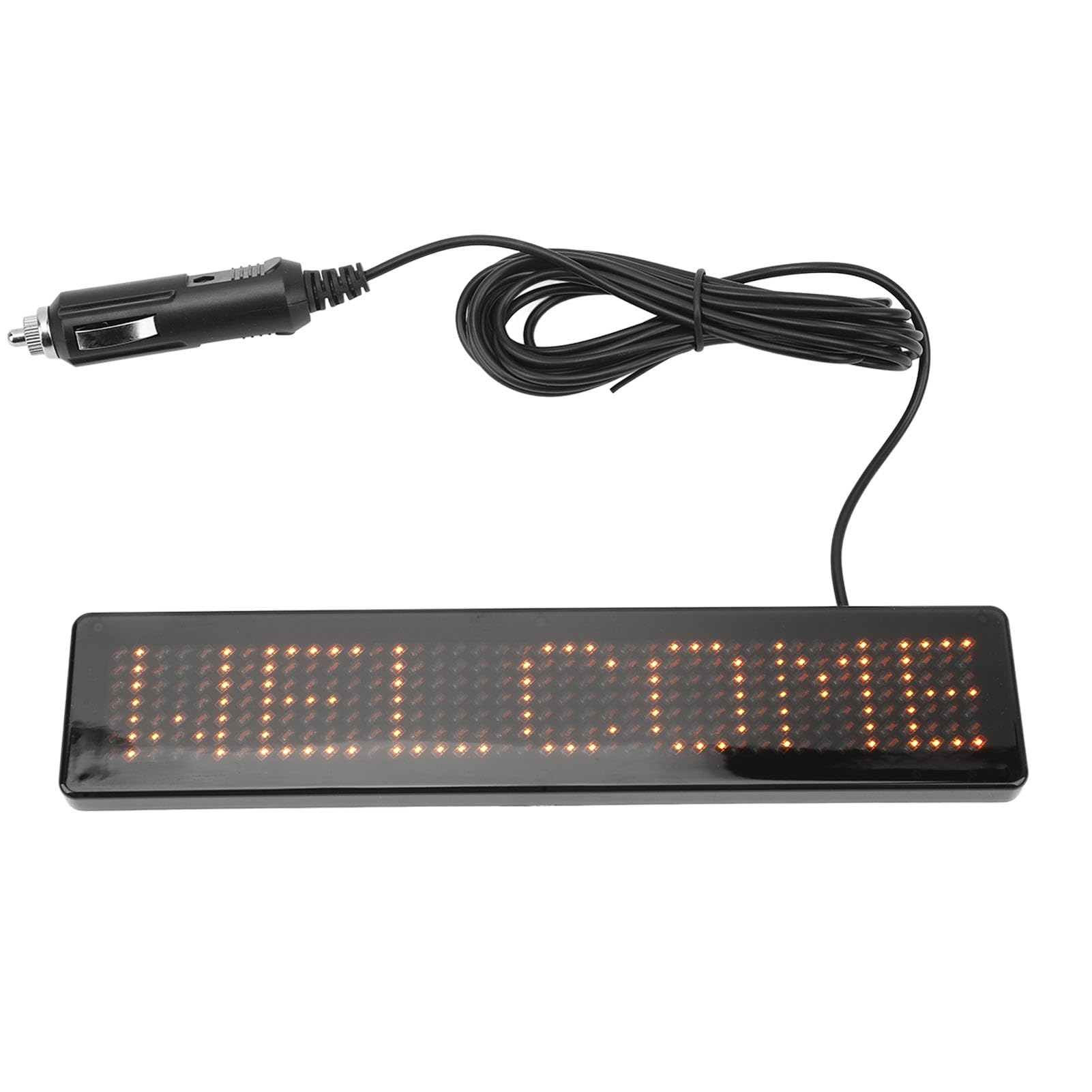 fannay Scrolling LED Sign with Remote Control, 230 X 50 X 10mm Programmable LED Panel for Store, Bar, 9 Adjustable Speeds, Multiple Languages, 6 Display Modes LED Sign for Car (Z741Y