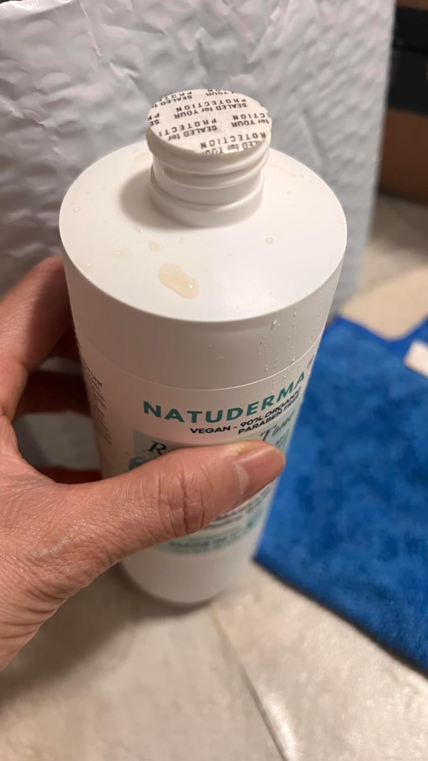 NATUDERMA Hydrodermabrasion Solution, Aqua Peeling Serum, Solution for Wet Microdermabrasion, 3 bottles of 16 oz each, Natuderma Hydro Serum. MADE IN USA