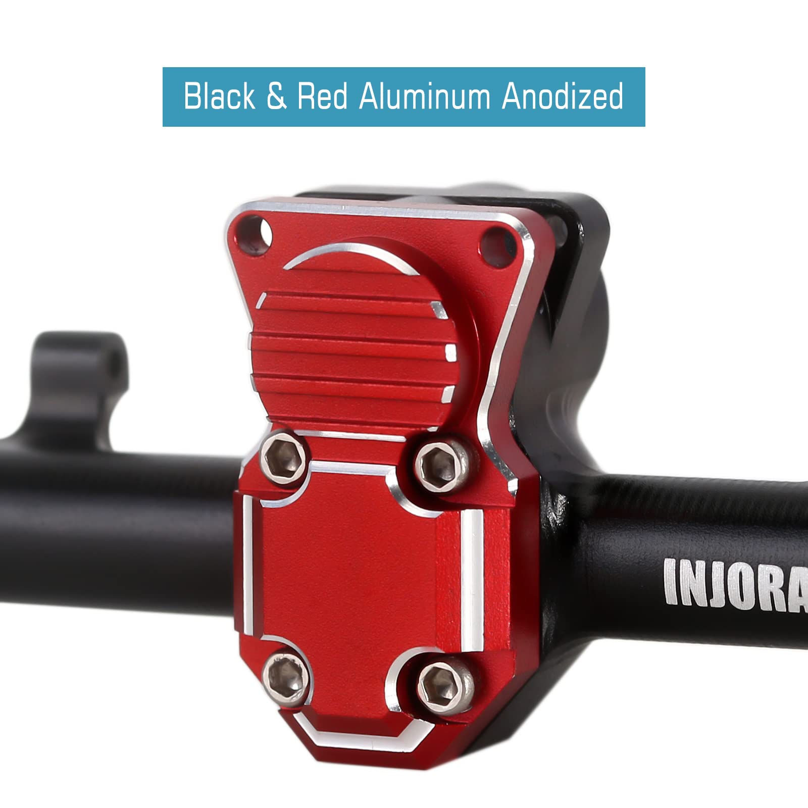 Amazon | INJORA RCフロント&リアアクスルセット +4mm 拡張アクスル