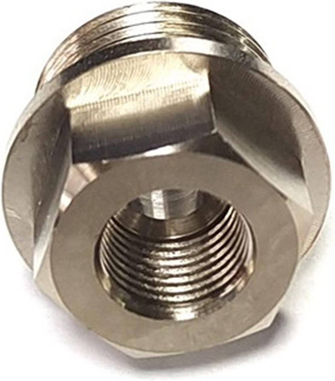 Air Pressure Sensor Exhaust Temp Temperature Sensor Adapter M18X1.5 18Mmx1.5 1/8Npt Pt 6.47Mm Hole Fuel Pressure Gauge Adapter