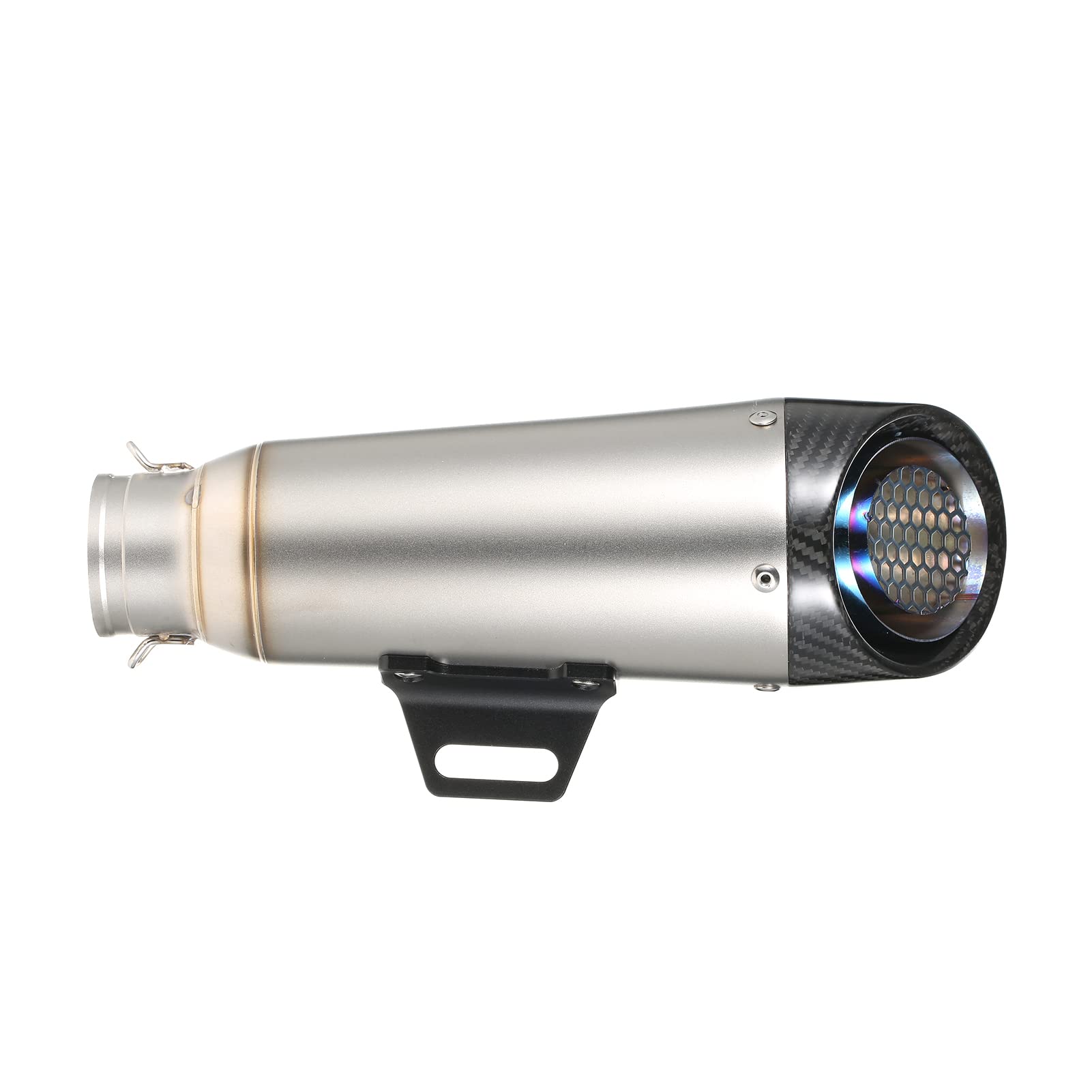 Jemora 38-51mm Silenziatore di Scarico Universale per Tubo di Scarico per Motocicletta Adatto per motociclette ATV