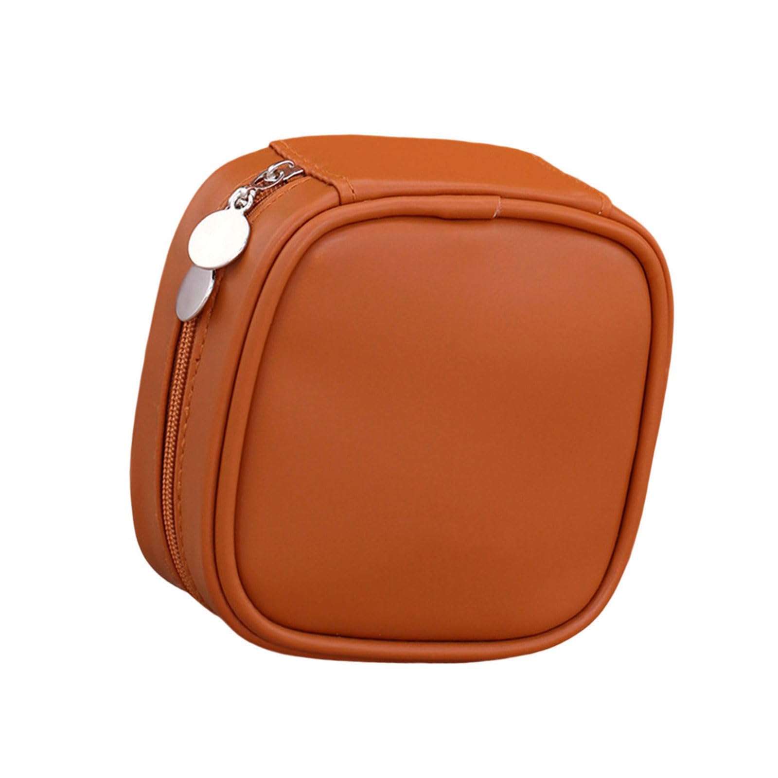 ZBIianxer Jewelry Organizers Bag Leather Crafted Storage Solution for Rings Earrings Bracelets Portable Box Jewelry Organizers Pouches