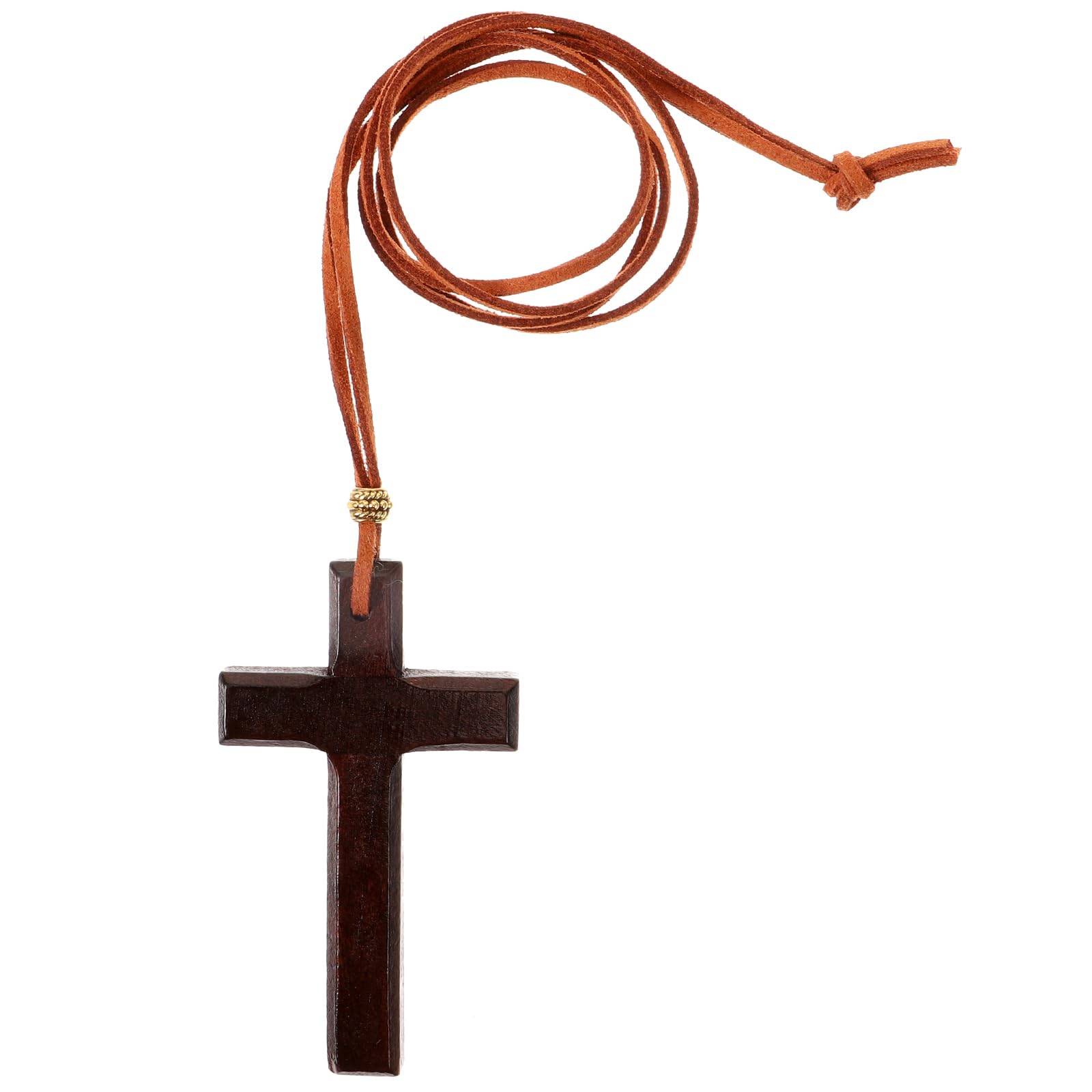 Pendentif Croix Pour Rétroviseur Voiture - Noir, 54 Cm - Minimaliste, Durable - Décoration Intérieur Auto