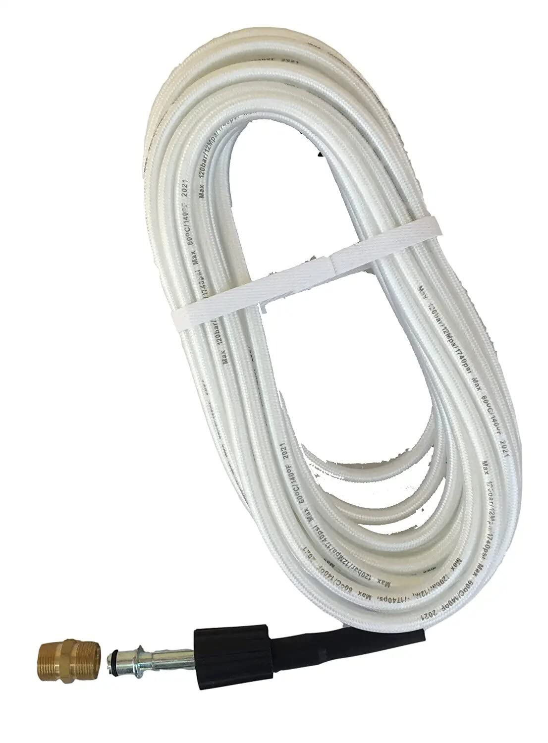 11 Meter Hose Pipe with M22 Connector Suitable for All Pressure Washer Machine Gaocheng, Cazar, Ballorex, JPT, STARQ,Vantro, Btali etc. (Colours as per Availability)-image-26