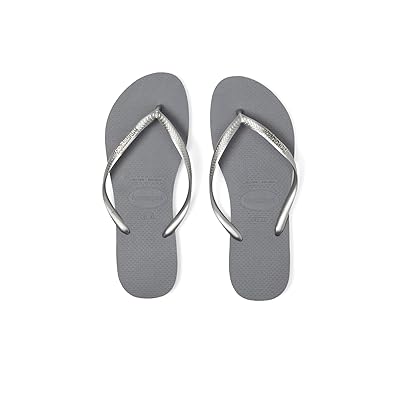 Havaianas Slim Logo Metallic Flip Flops Women