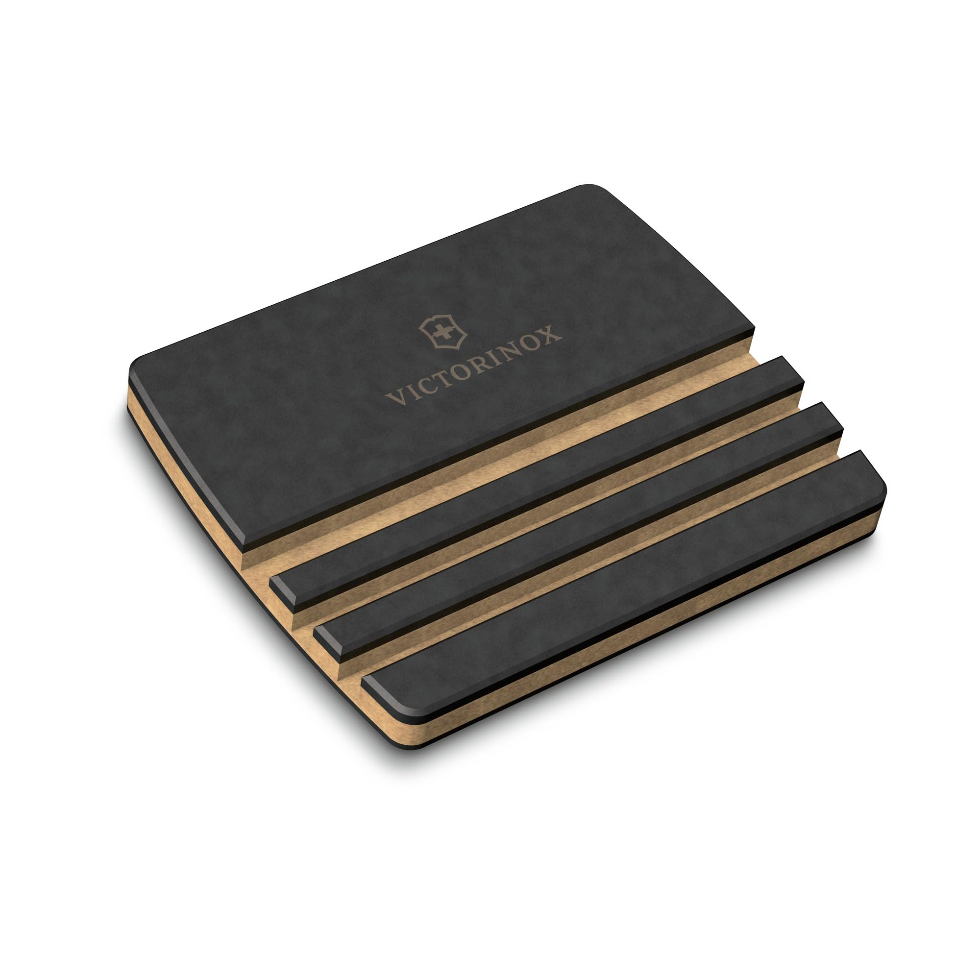 Victorinox Supporto per Tagliere da cucina, per 3 Taglieri, 12.7 x 10.2 x 1.2, Spazio di stoccaggio ridotto, Nero